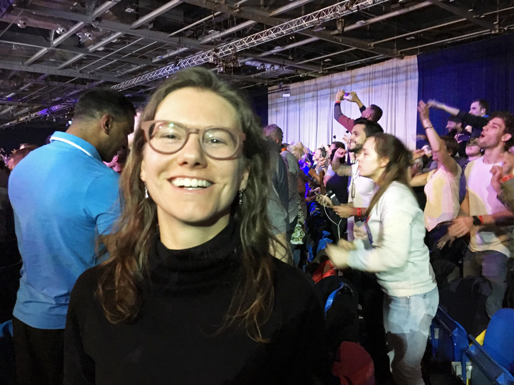Elke on UPW London Tony Robbins