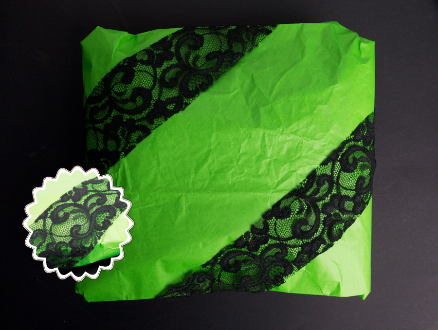 Fabric, rope, and lace