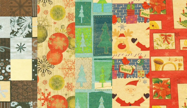 Use recycled or FSC gift wrapping paper