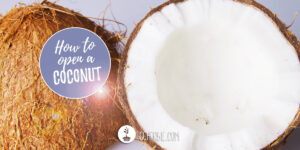 How to open a coconut?