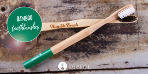 wooden bamboo toothbrushes - eco friendly and vegan