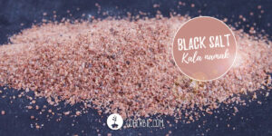 black salt / kala namak - egg taste for vegans