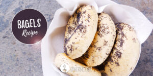 Homemade bagels - vegan recipe