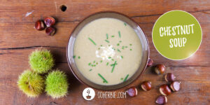 Chestnut soup - vegan recipe