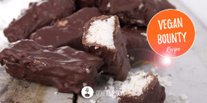 Vegan bounty coconut bar - vegan recipe