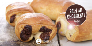 Pain au chocolat / chocolate croissants - easy and vegan recipe