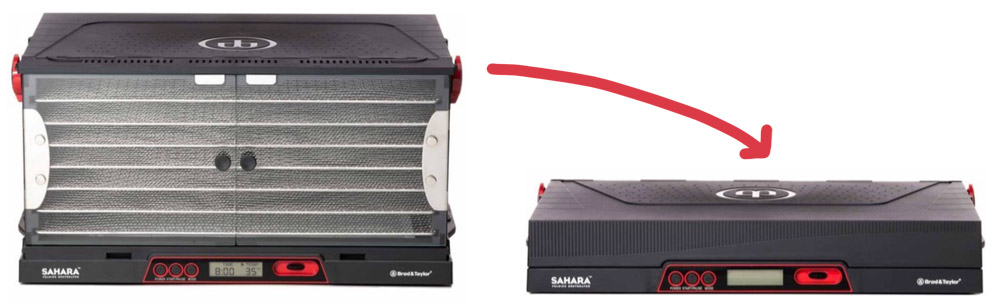 collapsible dehydrator